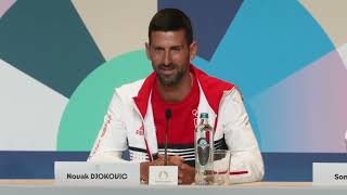 Novak Djokovic hopes Andy Murray has best possible farewell at Paris Olympics [upl. by Pattani]