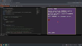 PGEtinker  Interactively build olcPixelGameEngine programs right inside your browser [upl. by Pellegrini415]