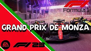 GP De Monza  Une SC un drapeau rouge des pénalités tout y est  F1 23 [upl. by Otrebmuh]