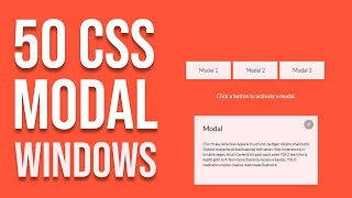 Top 50 css modal boxes  Modal Boxes inspiration  Best 50 CSS Modal Boxes [upl. by Cassey25]