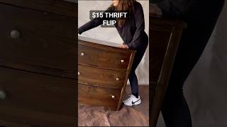 💲Thrift Store💲Dresser Flip shorts diy home design art furniture natural woodworking [upl. by Yug]