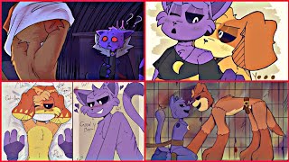 Catnap x Dogday Mega Compilation  Poppy Playtime Chapter 3  Comic Dub [upl. by Cordey53]