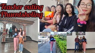 Teachers trip ✈️to phuentsholing🇧🇹 Bhutan subscribe explorethedaypogonarz7020 [upl. by Pry]