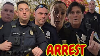 7 COPS TRY TO ARREST ME FOR FILMING [upl. by Moht967]