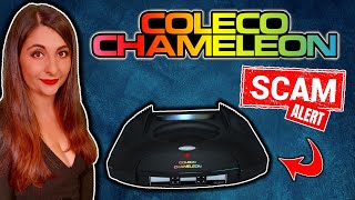 THE COLECO CHAMELEON SCAM  An Insane Crowd Funding Scandal   Retro Gaming History [upl. by Aihsek]