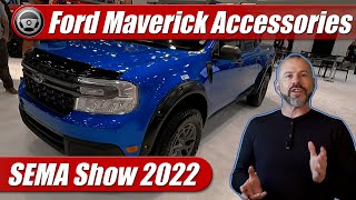 Ford Maverick Accessories at 2022 SEMA Show [upl. by Reywas]