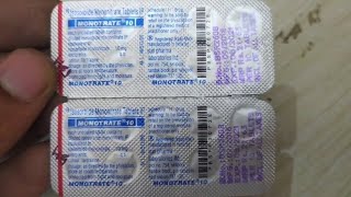 Monotrate Tablet Benifit  Anti Anginal  Isosorbide Mononitrate Tablet Uses [upl. by Hanad574]