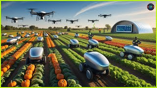 The most modern agricultural machines in the world farming harvest [upl. by Wenz]