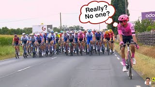 When Nobody Wants to go in the Breakaway with You  Tour de France 2023 Stage 11 [upl. by Argus]