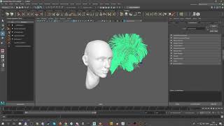 Maya 2018 Ornatrix DEMO cant export hair FBX [upl. by Ellynad353]