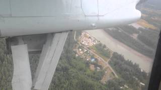 Air Canada Jazz Express Dash 8 300 Landing in Terrace CYXT [upl. by Caddaric998]