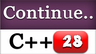 C Continue Statement with Example  CPP Programming Video Tutorial [upl. by Elletnwahs277]