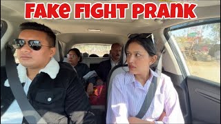 Fake fight prank kiya saas sasur ke saamne 😳🤣 Varsha Thapa [upl. by Ayvid]