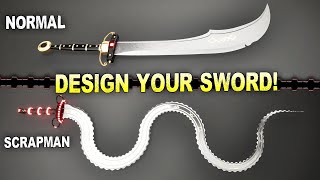 Bladesong An Insanely Detailed Custom Sword Designer [upl. by Nosam]