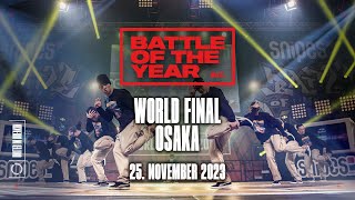 Battle of the Year 2023 l World Final Osaka [upl. by Zara]