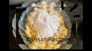 Kansar Recipe  કંસાર રેસીપી Sweet dish for special occasions [upl. by Eivlys]