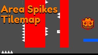 Godot Area Spikes with tilemap [upl. by Etsyrk]