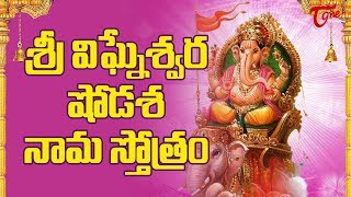 Sri Vigneshwara Shodasa Nama Stotram  Ganesha Shodasha Namastotram  BhaktiOne [upl. by Modestia]