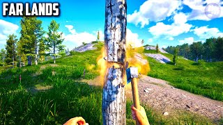 Island Survival Day 1  Far Lands Gameplay  First Look [upl. by Welker]