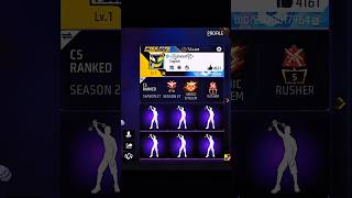 1 level id or v badge be hai please subscribe 🙏😀freefire video viralvideo shortsfeed trinting [upl. by Oirazan]