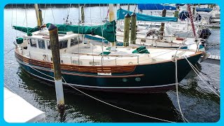 This WEIRD Old Boat Could Take You ANYWHERE Full Tour Learning the Lines [upl. by Benedikta]