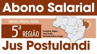 ABONO SALARIAL PISPASEP 2025 NOVO PAGAMENTO Jus Postulandi TRF5 Parcelas vinculadas ao cpf [upl. by Baalbeer]