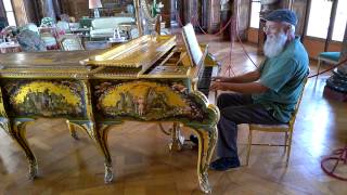 Tom Groot improvises on an Erard Piano in Chateau de Bizy Vernon France [upl. by Aniger]