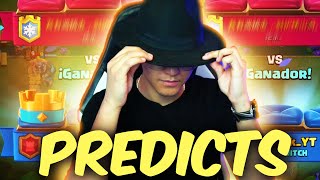 ¡¡Los Mejores PREDICTS en la Historia de Clash Royale IMPOSIBLE YoSoyRick [upl. by Bergess]