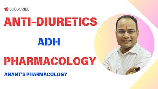 Antidiuretics Pharmacology [upl. by Salomie]