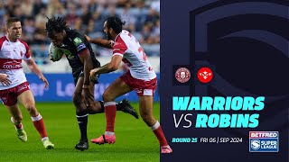 Highlights  Wigan Warriors v Hull KR  2024 Betfred Super League Round 25 [upl. by Ezarra431]