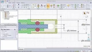 SpaceClaim Tutorial 31 Dimensions [upl. by Anuayek133]