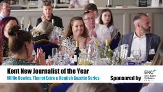 Highlights of the Kent Press amp Broadcast Awards 2023 hosted by BBC presenter Martine Croxall KPBA [upl. by Naashom]