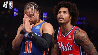 Philadelphia 76ers vs New York Knicks  Full Game Highlights  March 10 2024  202324 NBA Season [upl. by Gerianna]