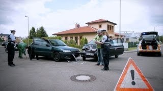 Nochmaaal Polizei Verkehrsunfall [upl. by Shauna34]