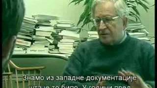 Noam Chomsky About Serbia Kosovo Yugoslavia and NATO War 2 [upl. by Baalbeer]