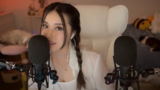 ASMR Ear to Ear Whisper with Inaudible Sounds and Hand Movements [upl. by Akinnej]