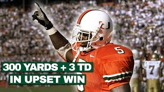 Edgerrin James and Miami ruin UCLAs National Championship Dreams 1998 [upl. by Belak941]