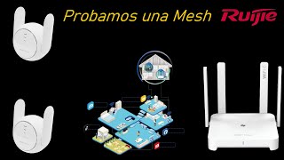 Crear mesh con RUIJIE EW1800GXPRO y EW1200R Mejorar la cobertura WIFI [upl. by Oman]