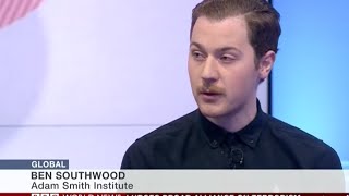 Ben Southwood discusses Oxfam’s inequality report on BBC World News [upl. by Adeirf]