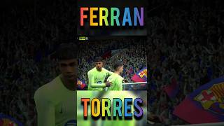 efootball24 ll Ferran Torres ll futbol ll futbal ll football gameplay shorts short shortsfeed [upl. by Ikeda]