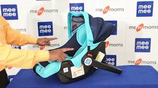 3 in 1 Baby Car Seat Carry Cot amp Rocker [upl. by Nauqram]