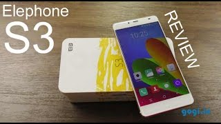 Elephone S3 full review in 5 minutes [upl. by Adrell205]