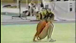 Li Li  1991 World Sports Fair EF  Floor Exercise [upl. by Berger]