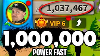 1 Million Power Fast as Free to Play in Rise of Kingdoms [upl. by Mroz]