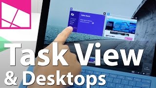 How to use Windows 10 Task View and Virtual Desktops [upl. by Horbal]