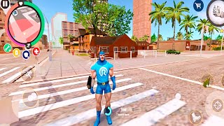 Rope Hero Vice City Superhero Gangwar Game  Android Gameplay Walkthrough Part 15 [upl. by Esnohpla]