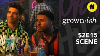 grownish Season 2 Episode 15  Vivek amp Doug Give Aaron Relationship Advice  Freeform [upl. by Ycniuqed808]