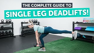 The Complete Guide to Single Leg Deadlifts a stepbystep progression [upl. by Seda]