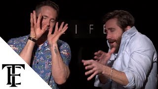 Ryan Reynolds amp Jake Gyllenhaal Funny Moments BROMANCE [upl. by Harras]