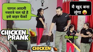 Non Veg Prank On Wife During Navratri  D2 Prank [upl. by Yennej]